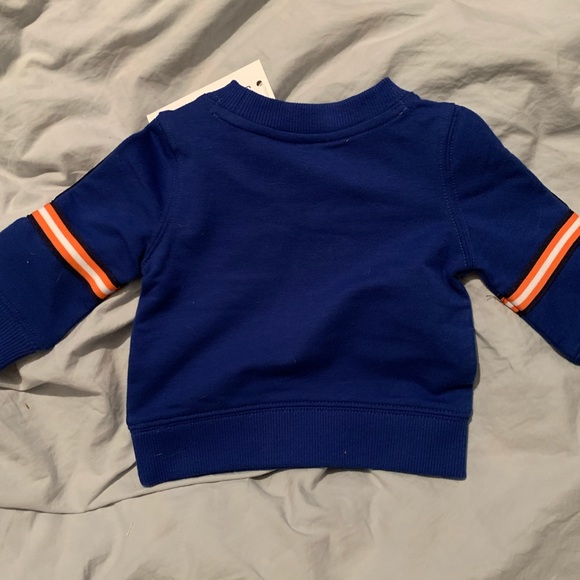 Janie and Jack Royal Blue Sweatshirt NWT - Picture 2 of 3